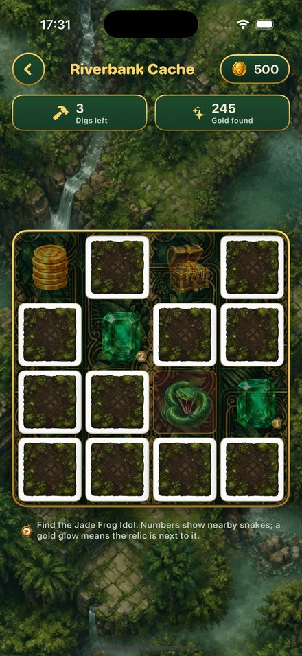 Excavation puzzle